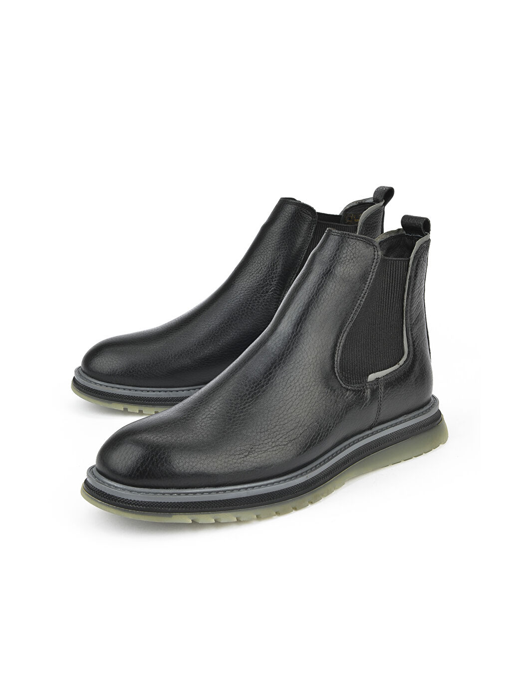 Erkek Hakiki Deri Bot 1431007ZB102 Siyah