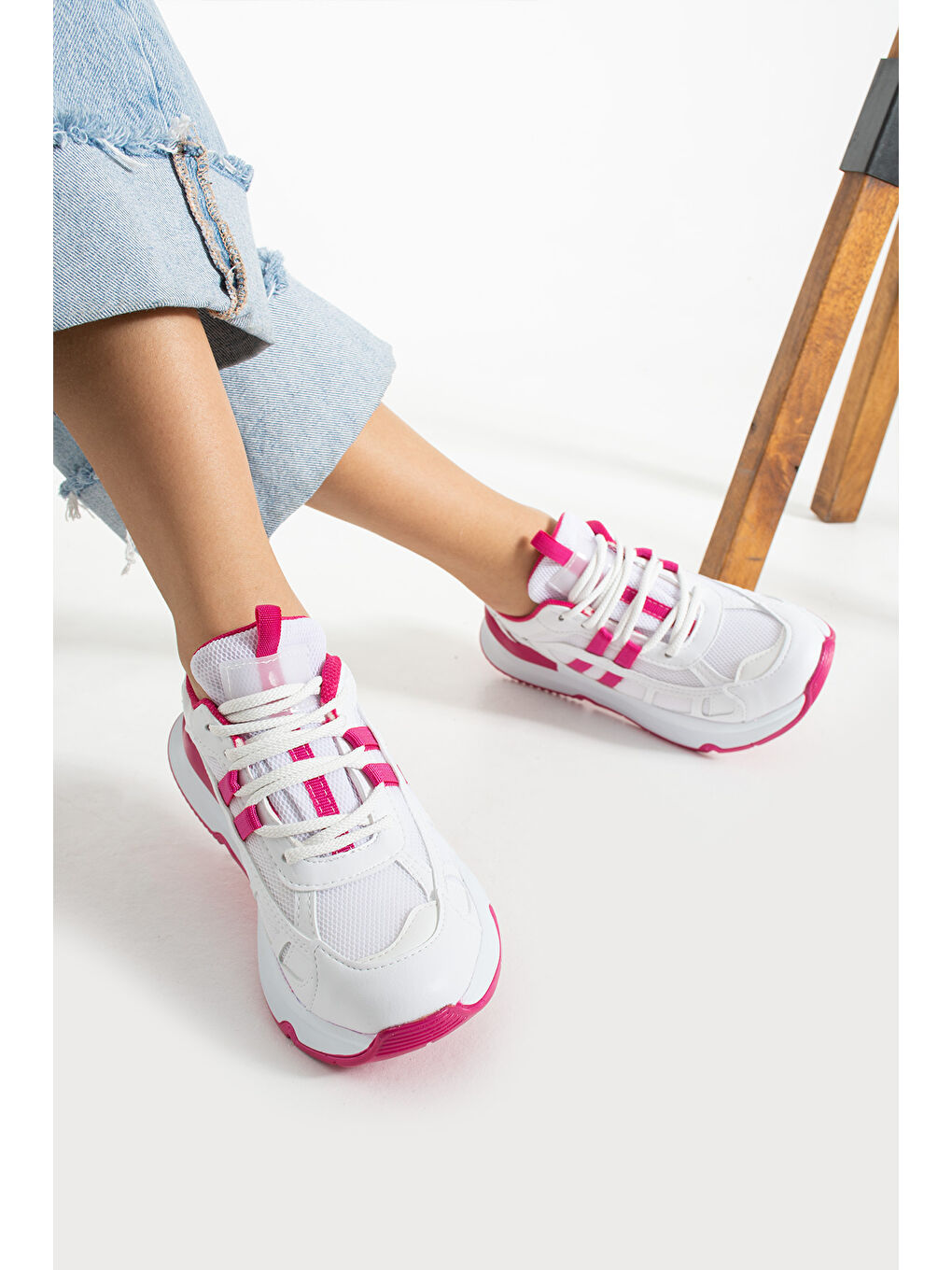 Fuşya KADIN SPOR AYAKKABI-2