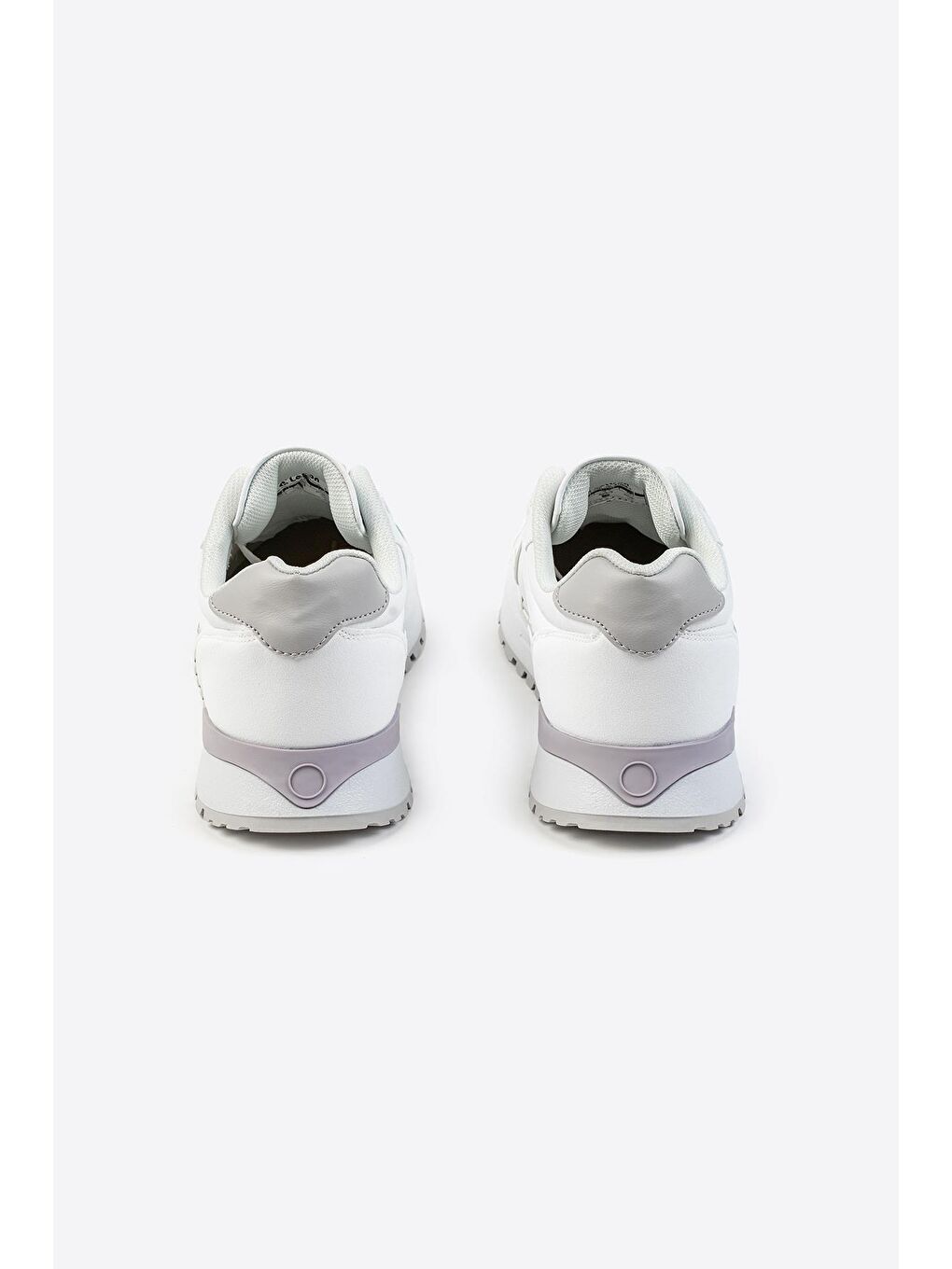 Beyaz Logo Baskılı Erkek Premium Sneaker-5