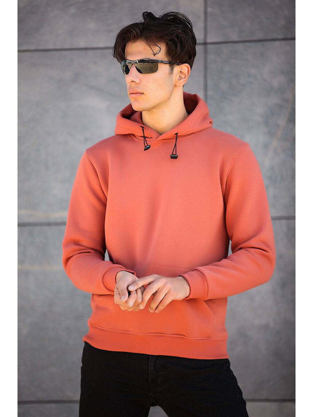 Miron Somon Ready Nakışlı Sweatshirt Regular Fit-Somon