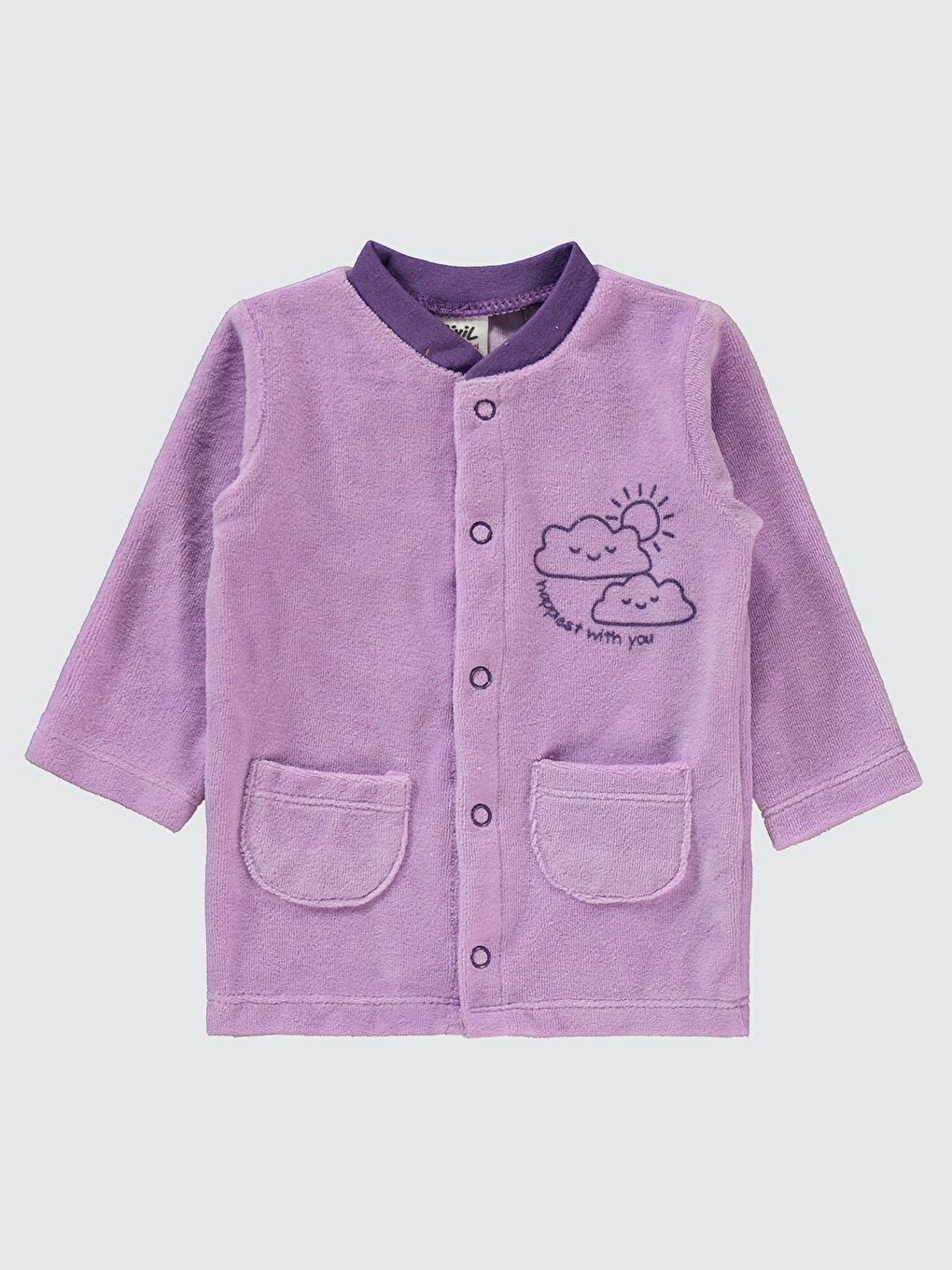 Civil Lila Baby Kız Bebek Pijama Takımı 1-6 Ay Llila - 2