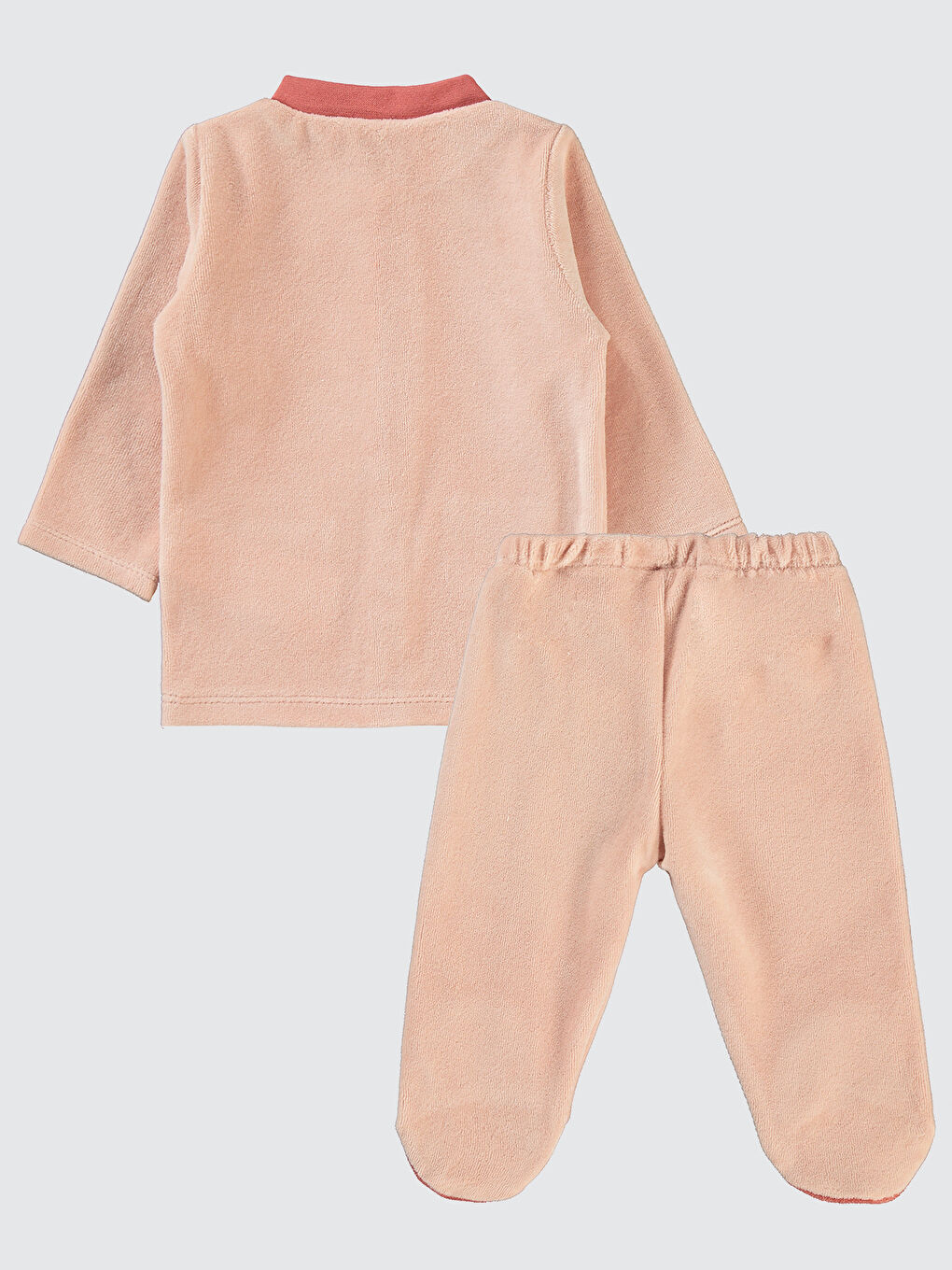 Civil Pembe Baby Kız Bebek Pijama Takımı 1-6 Ay Lila - 1