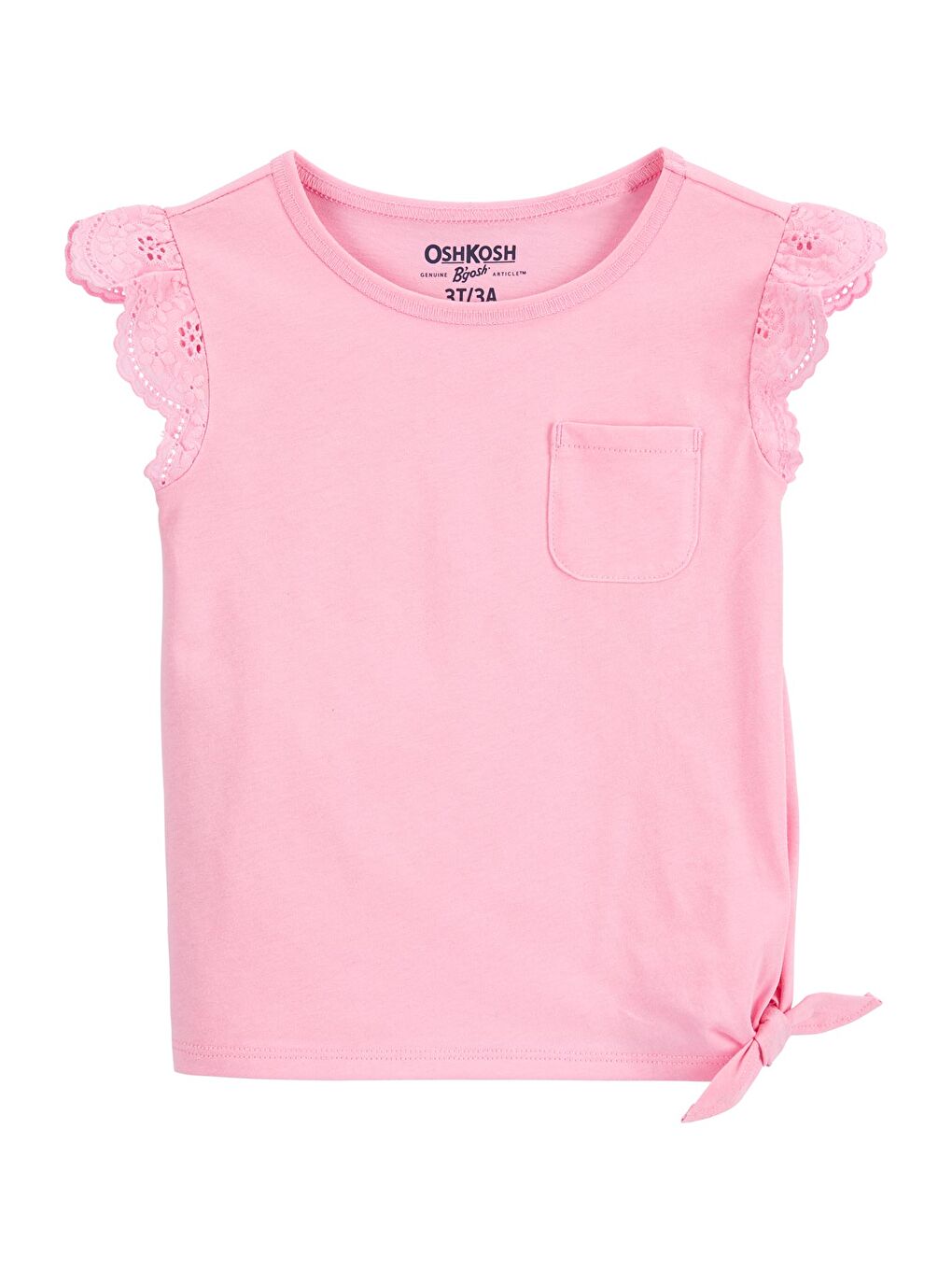 Oshkosh Pembe Küçük Kız Çocuk Kısa Kollu Tshirt Pembe