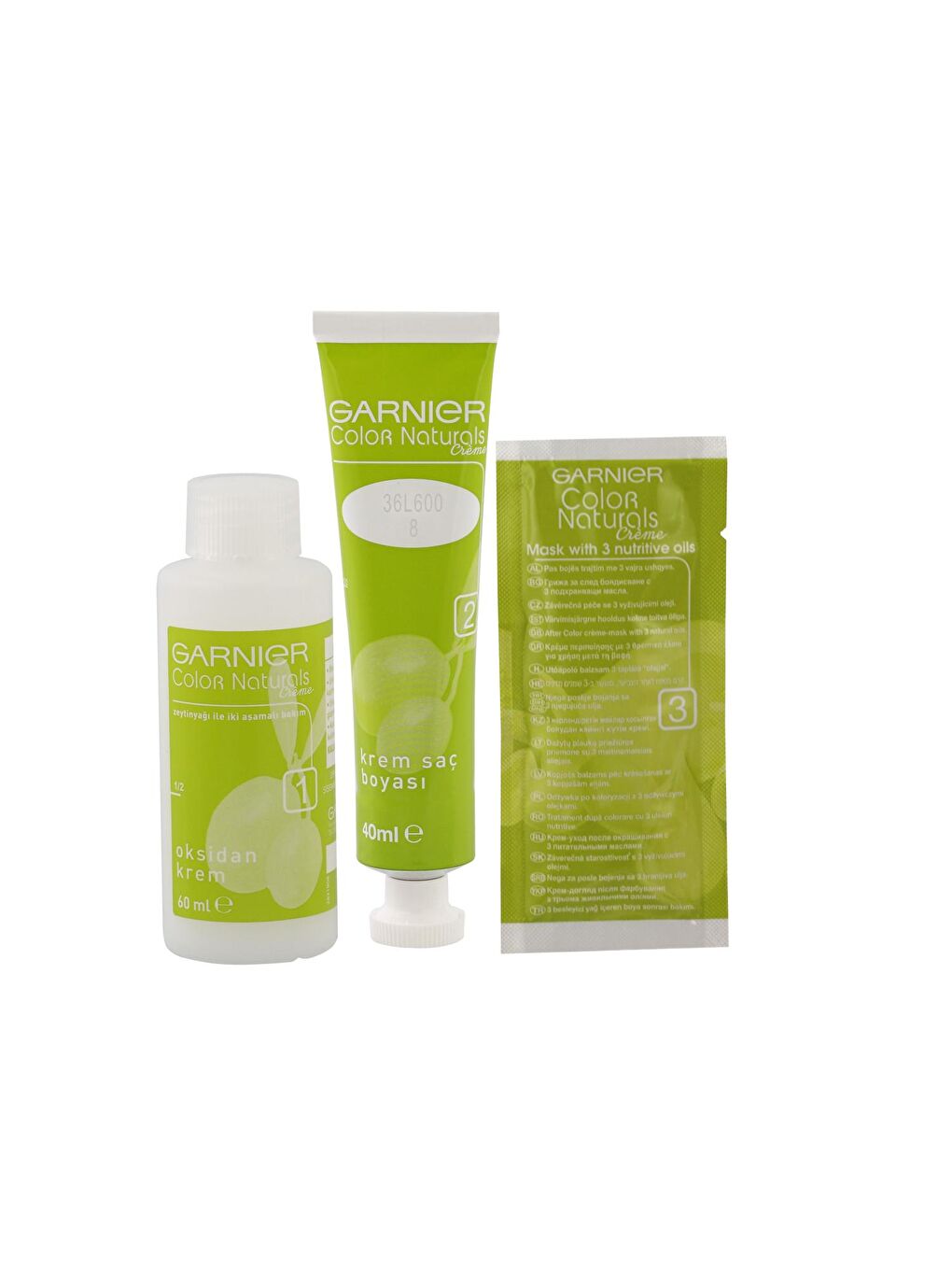 Color Naturals Saç Boyası 8 Koyu Sarı-1