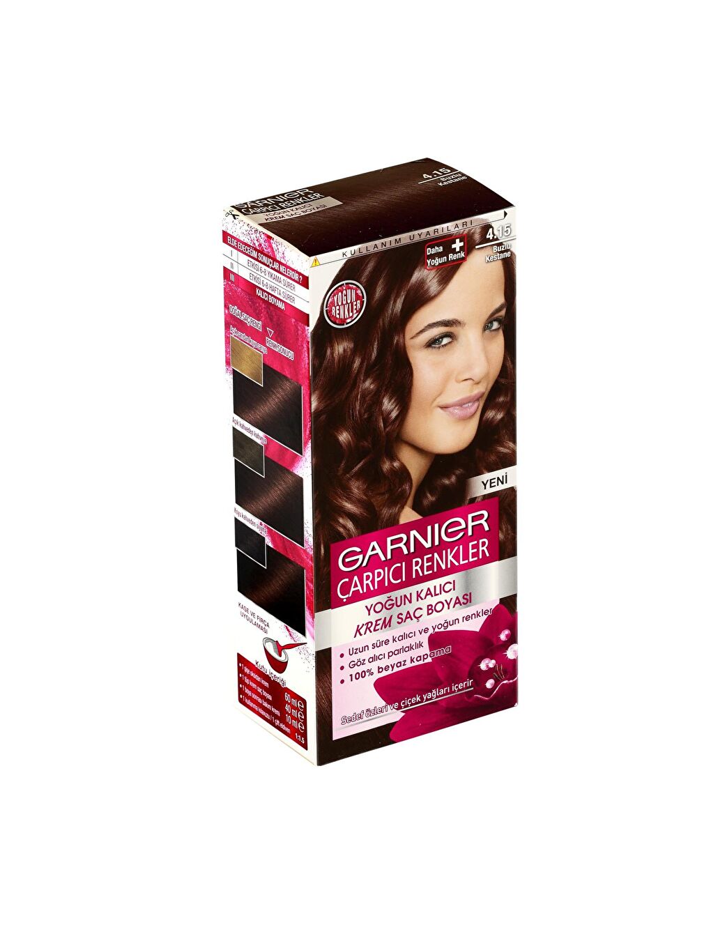 GARNIER Kestane Çarpıcı Renkler 4.15 Buzlu Kestane - 7