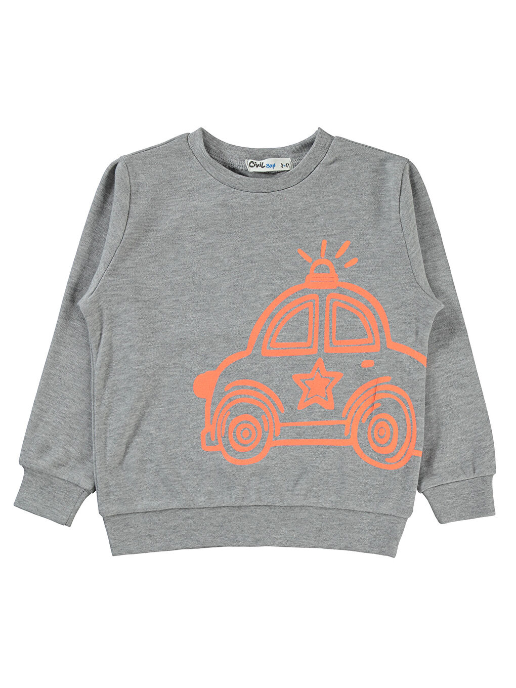 Civil Boys Erkek Çocuk Sweatshirt 2-5 Yaş Grimelanj