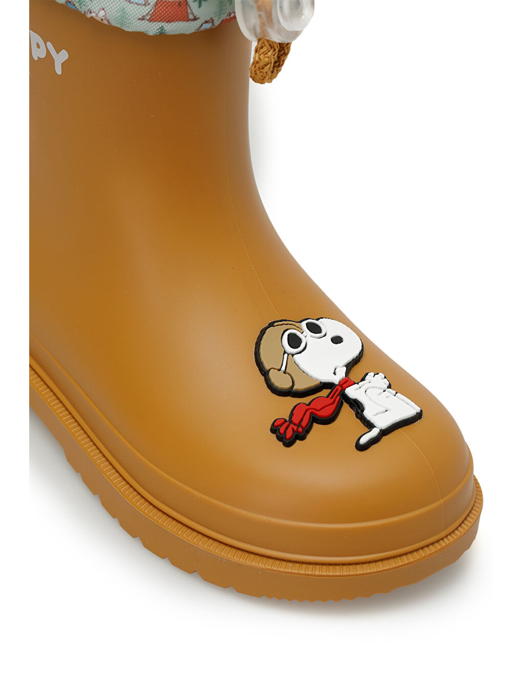 Kahverengi W10277 BIMBI SNOOPY Karamel Erkek Çocuk Yağmur Çizmesi-1
