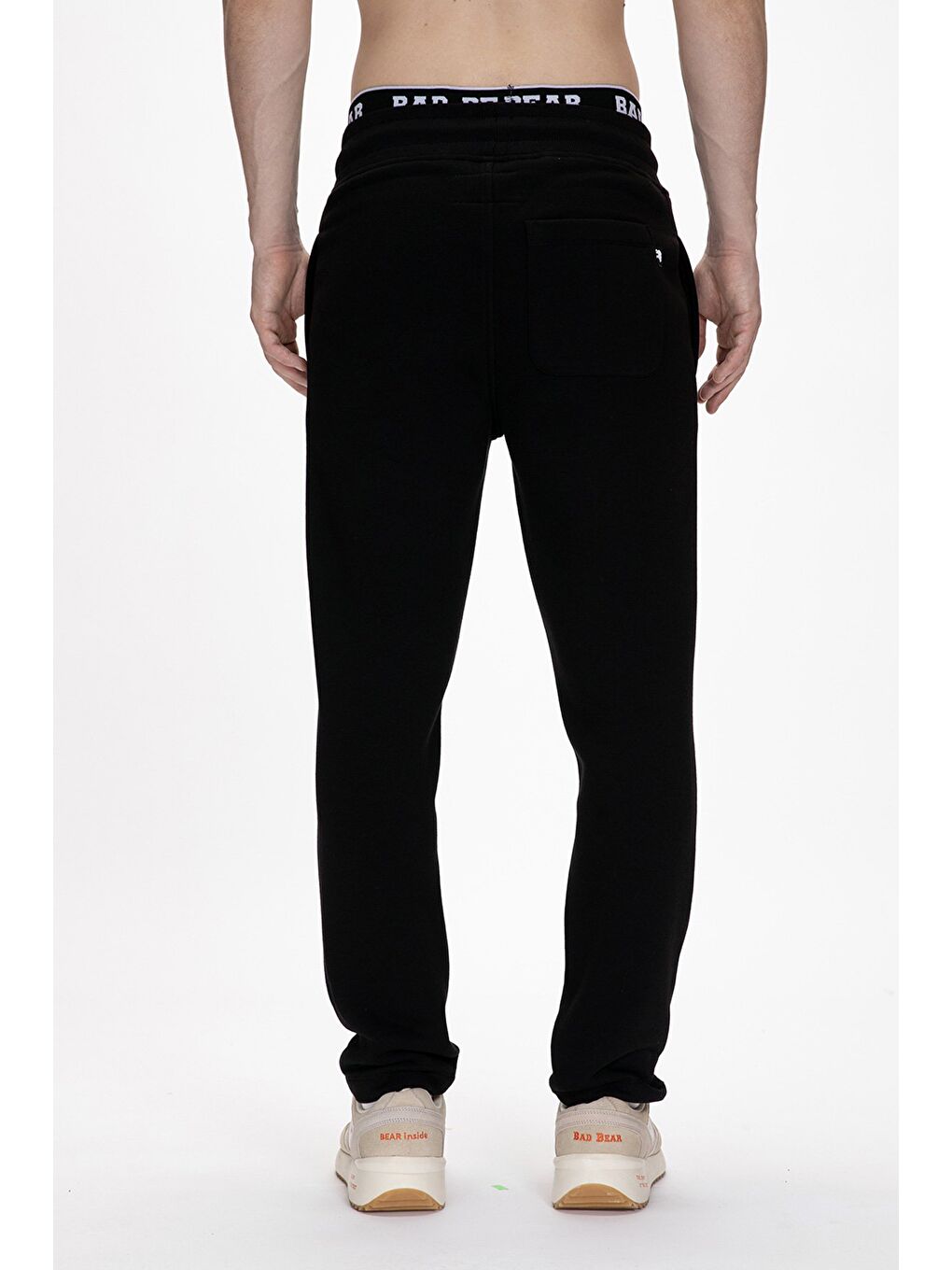 Siyah Windy Si̇yah Erkek  Eşofman Altı-2