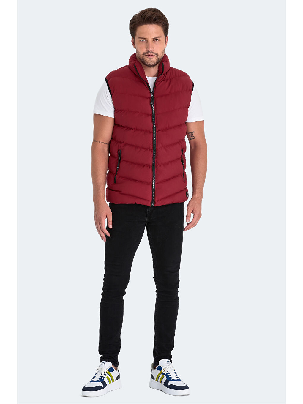 HIDRO Erkek Bordo Yelek-6