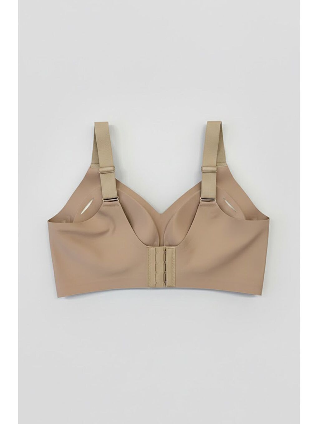 Balensiz Dikişsiz Lazer Çıkarılabilir Pedli Sütyen C26215 Kahverengi-1