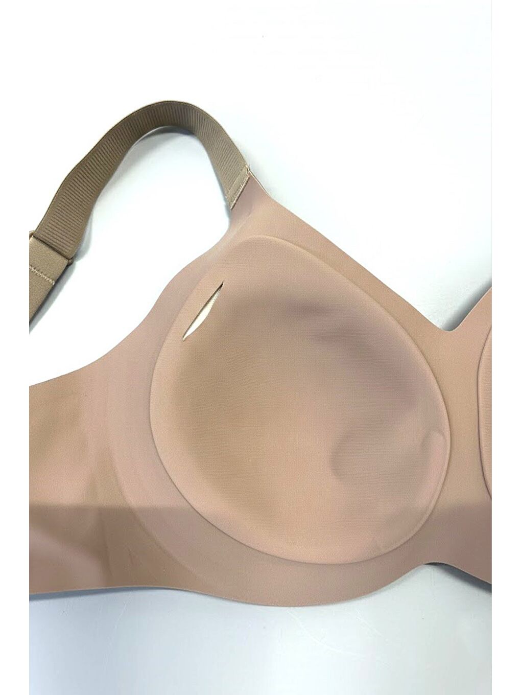 Balensiz Dikişsiz Lazer Çıkarılabilir Pedli Sütyen C26215 Kahverengi-2