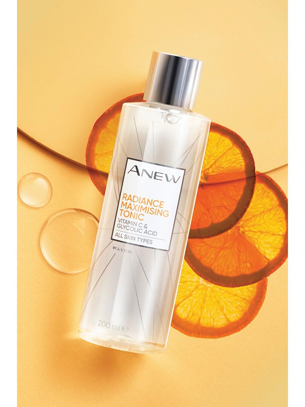 AVON Renksiz Anew Radiance Maximising Parlak Görünüm Veren Tonik 200 Ml. - 1