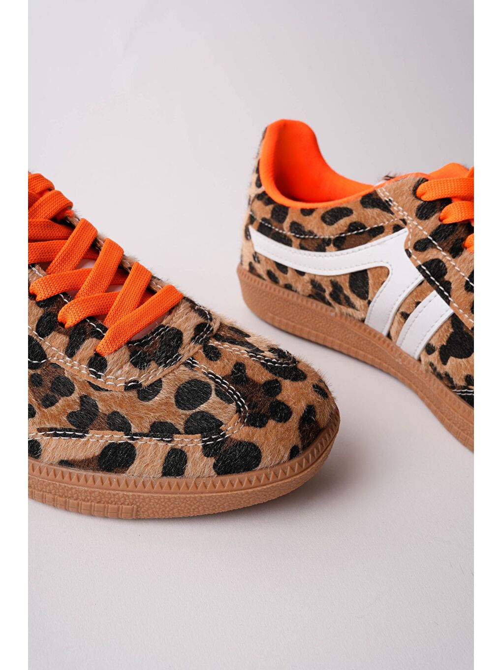 Sarı HUXLEY Çift Bağcıklı Günlük Kadın Sneaker Spor Ayakkabı-5