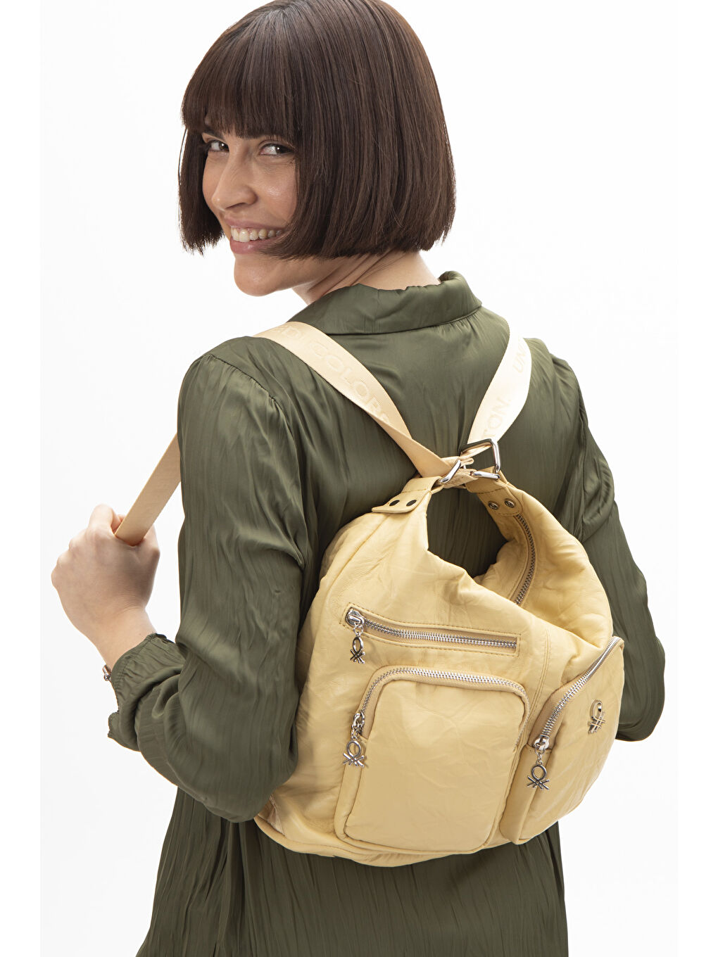 Sarı Kadin Kol Çantasi Sari BNT1471-2