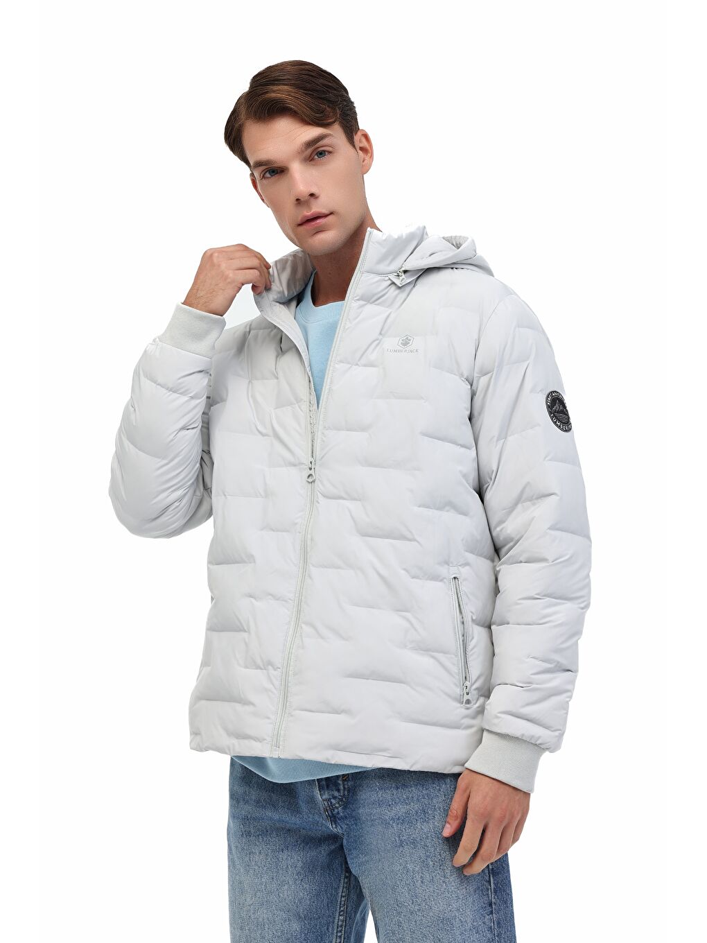 Karışık ML AMOTT COAT 5PR Gri Erkek Mont