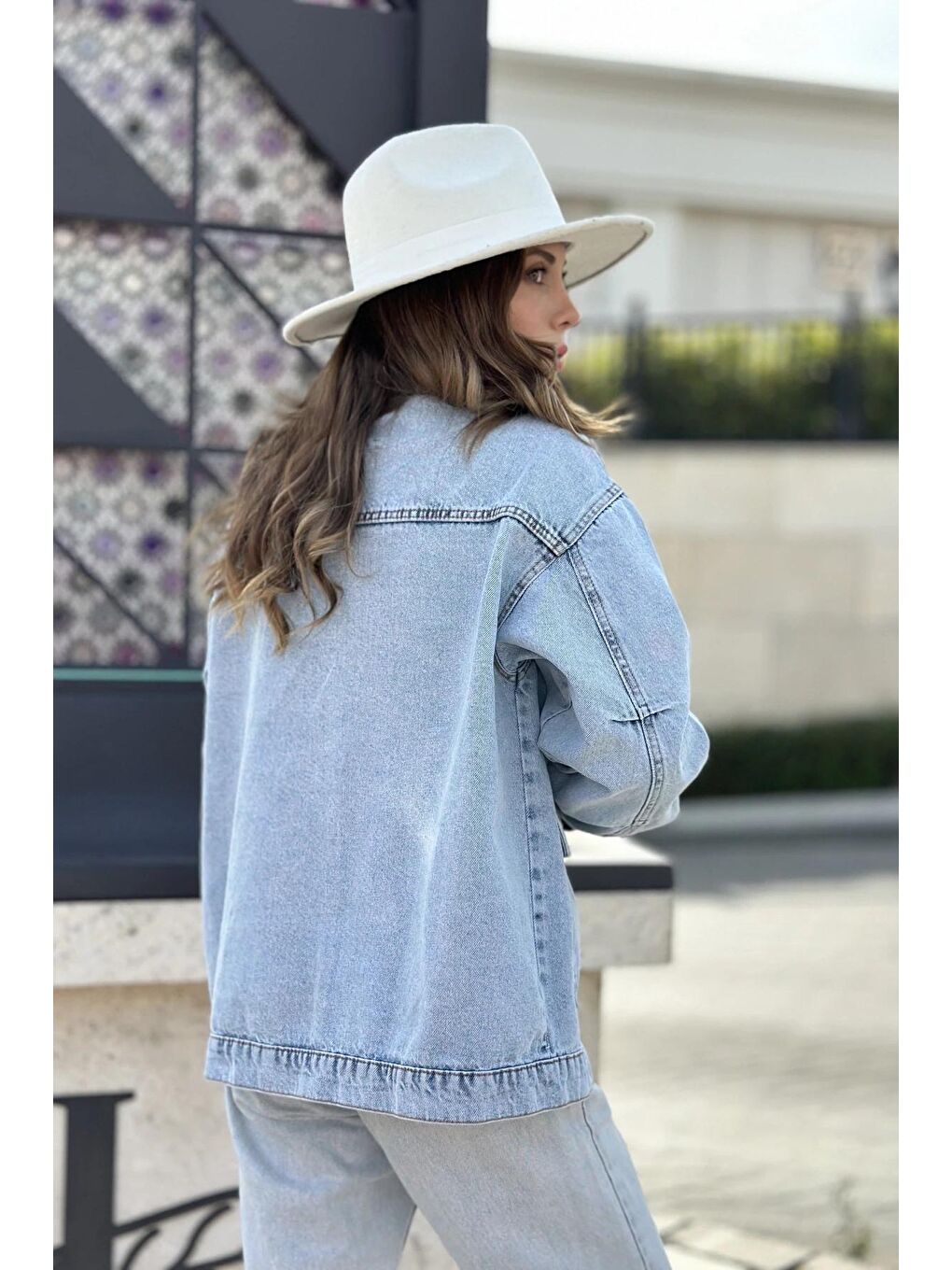 Mavi Geniş Cep Salaş-2