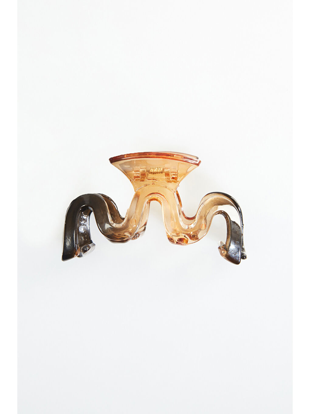 Bej Kıvrımlı Mandal Toka-2