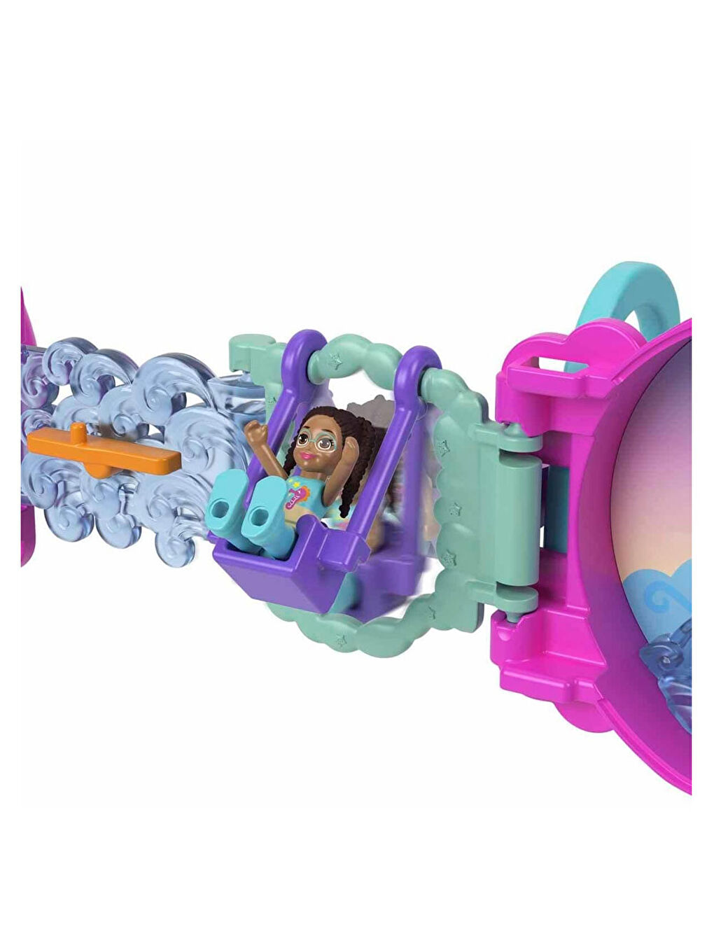 Polly Pocket Renksiz Sevimli Hayvancık Temalı Mini Oyun Setleri HRD73-HRD75 - 4