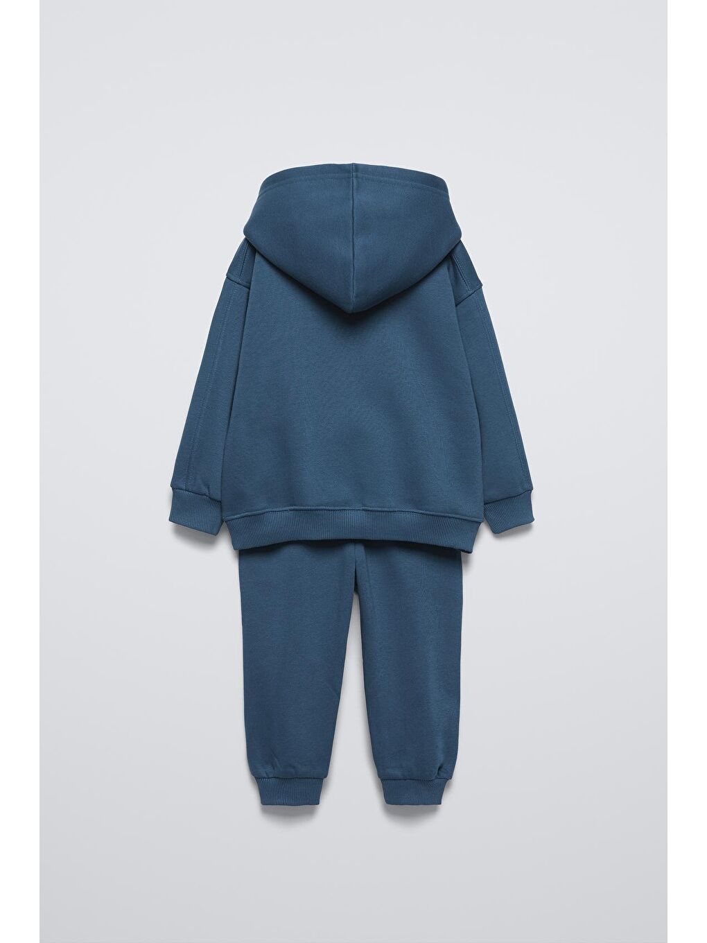 Mavi Erkek Çocuk Pamuklu Lacivert "Dare To Explore" Sweatshirt Eşofman Alt-Üst Takım - Kapüşonlu-1