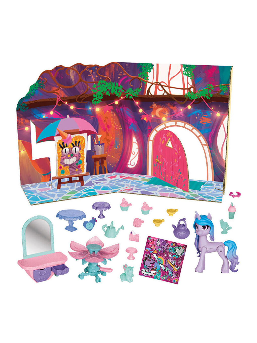 My Little Pony Renksiz : Izzy Moonbow Unıcorn Çay Partisi F6112 - 1