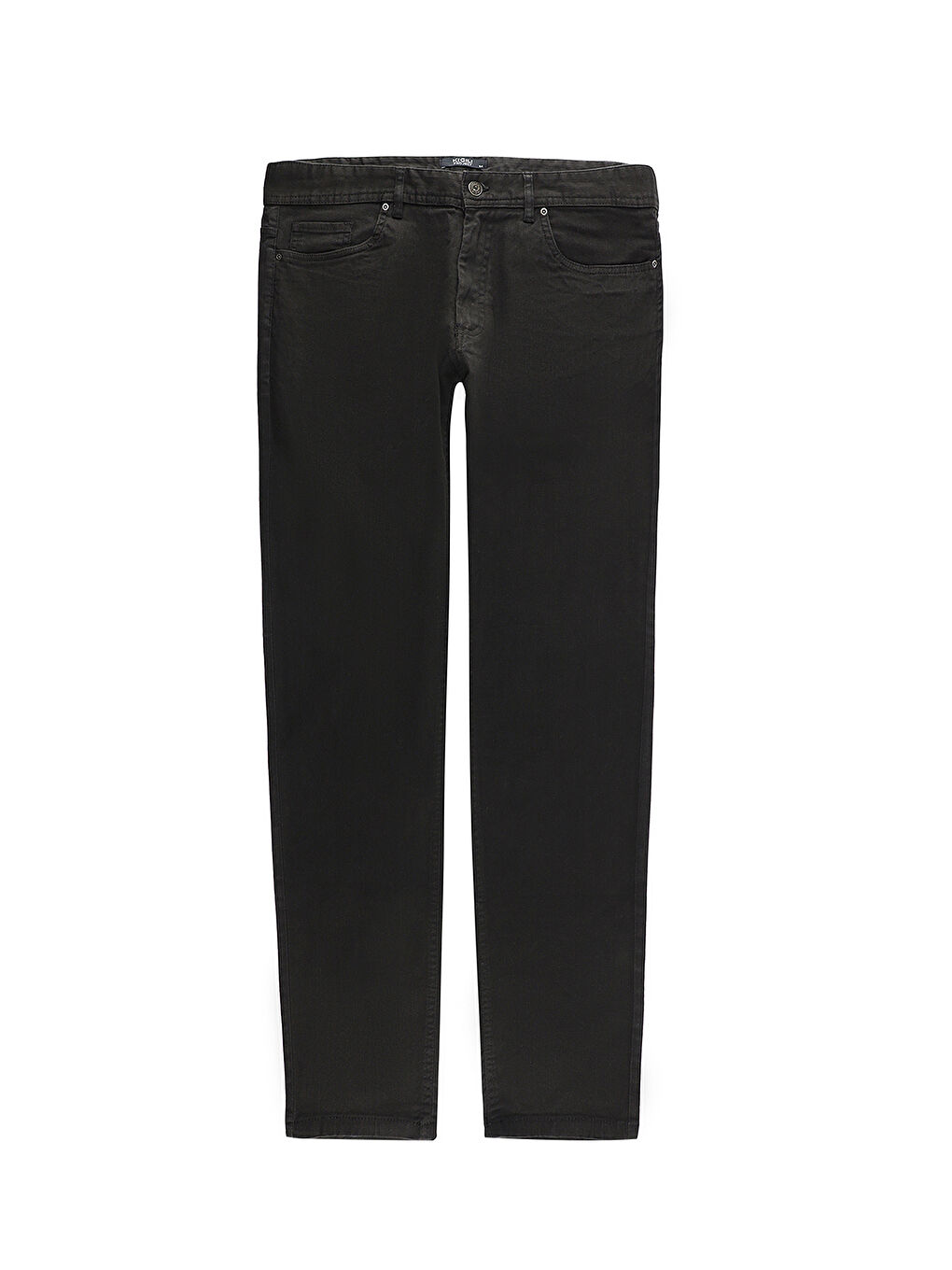 Kahverengi Slim Fit Dar Kesim Elastanlı Kanvas / Chino Pantolon