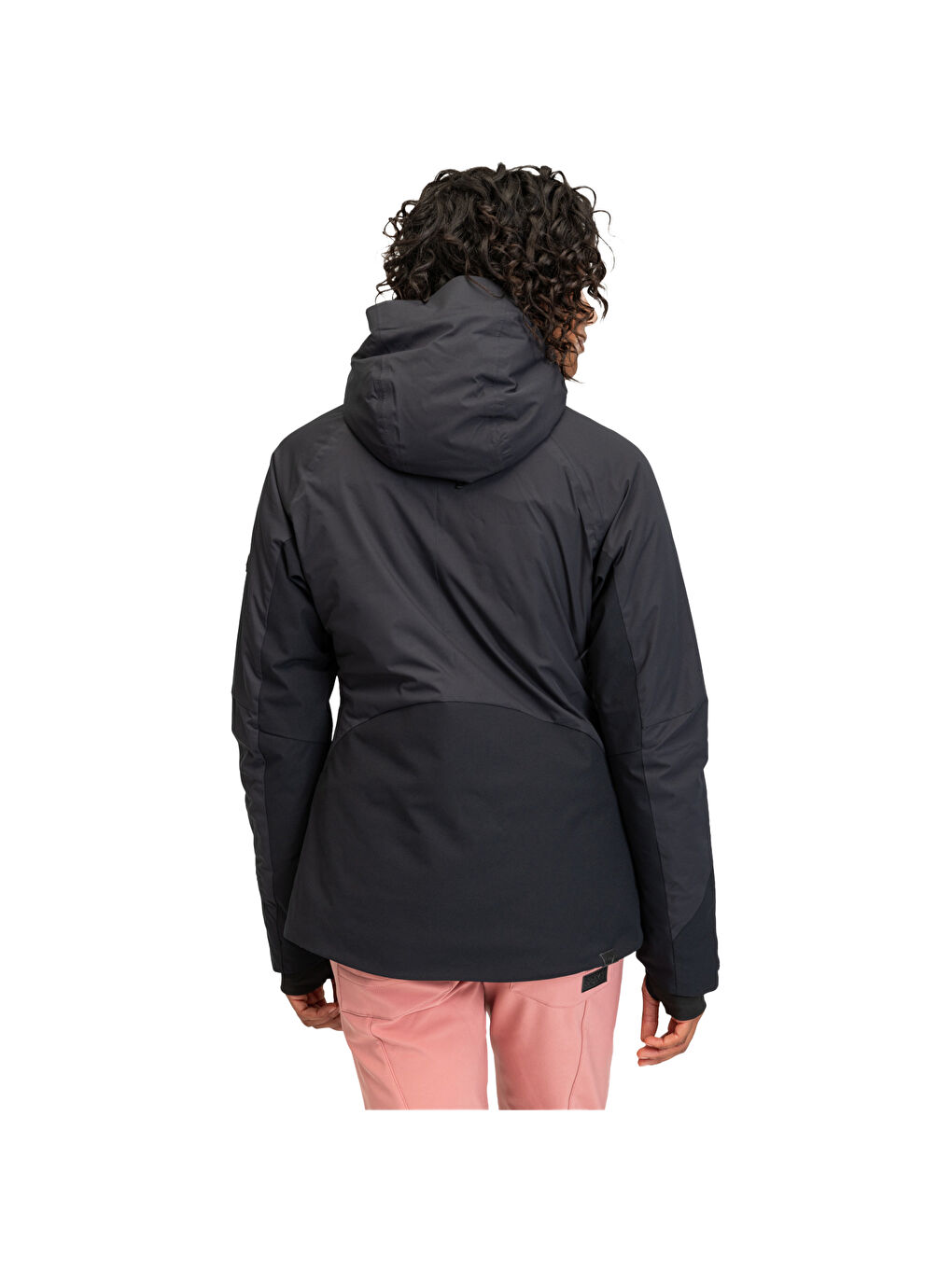 Dusk Kadın Siyah Snowboard Ceketi-10