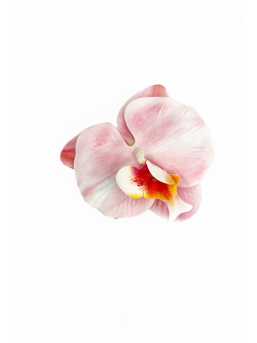 Pembe Aloha Orkide Çiçeği Süslü Çok Amaçlı Pens Toka-1