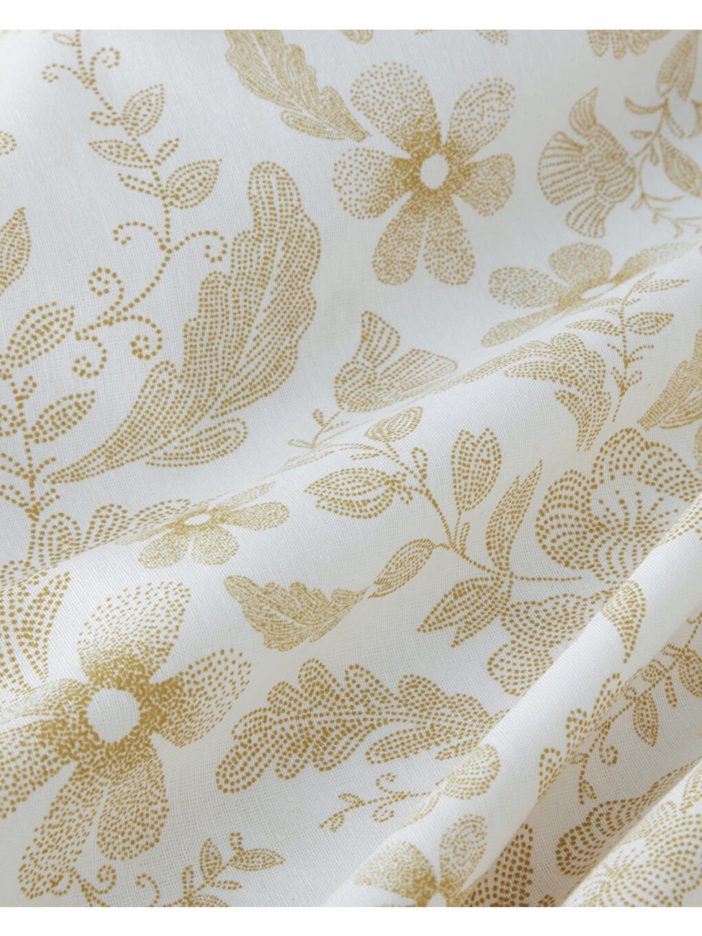 Vionne Kolay Ütülenir Çarşaflı Çift Kişilik Nevresim Takımı 200x220 cm Açık Sarı-6