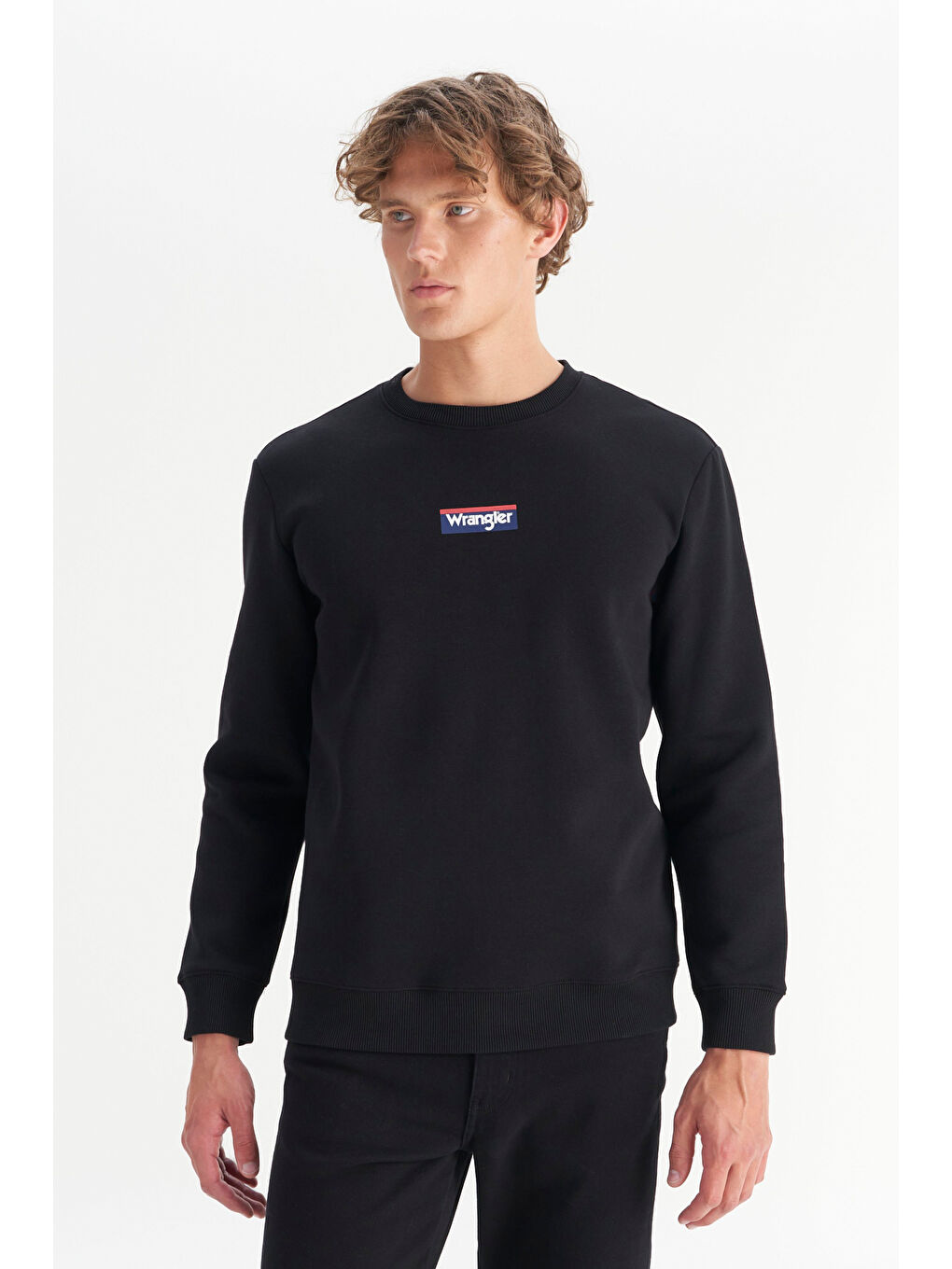 Siyah Regular Fit Kapüşonlu İçi Polarlı Sweatshirt