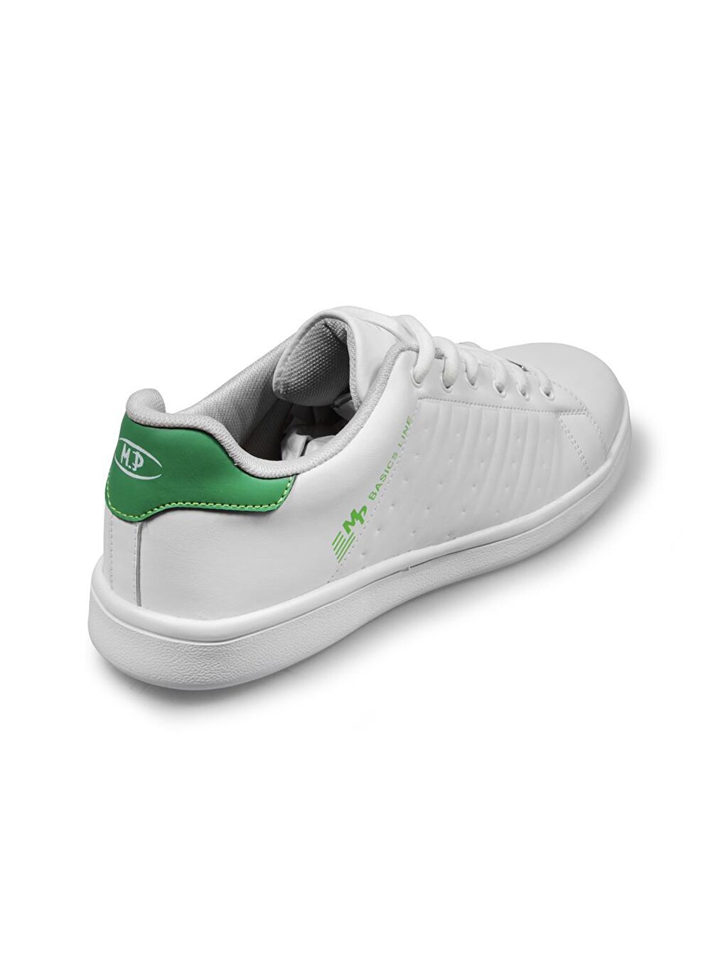 Erkek Beyaz-yesil Spor Ayakkabı-2