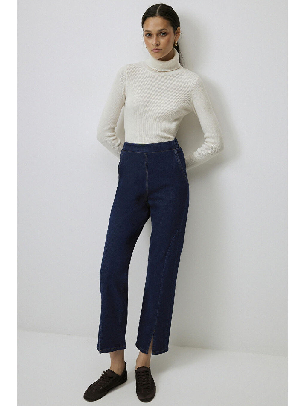 İndigo Straıght Fıt Denım Pantolon-2