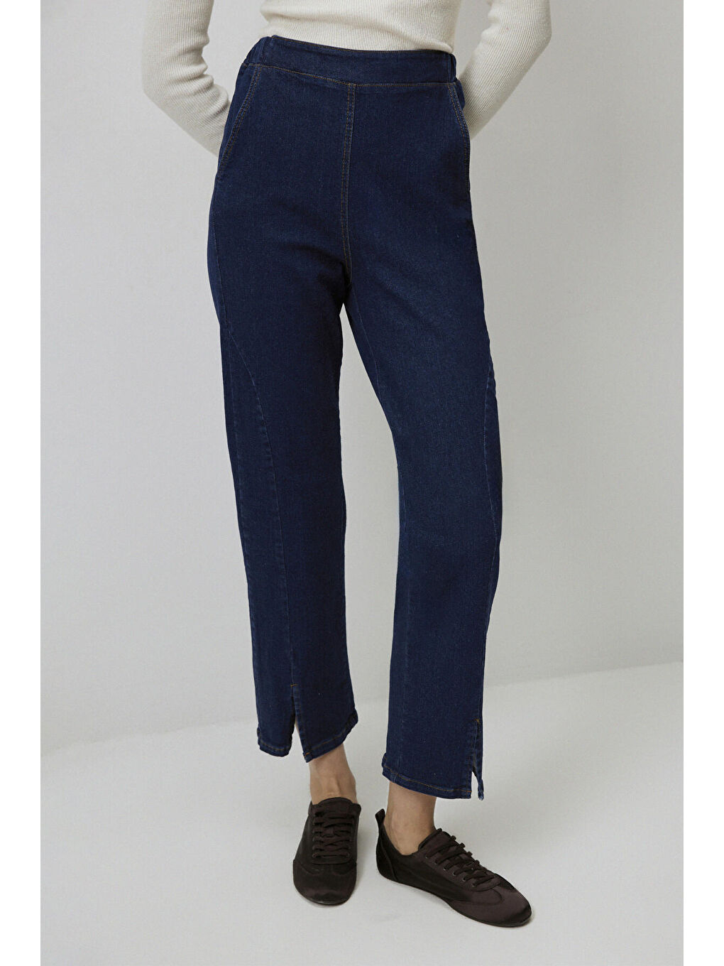 İndigo Straıght Fıt Denım Pantolon-3