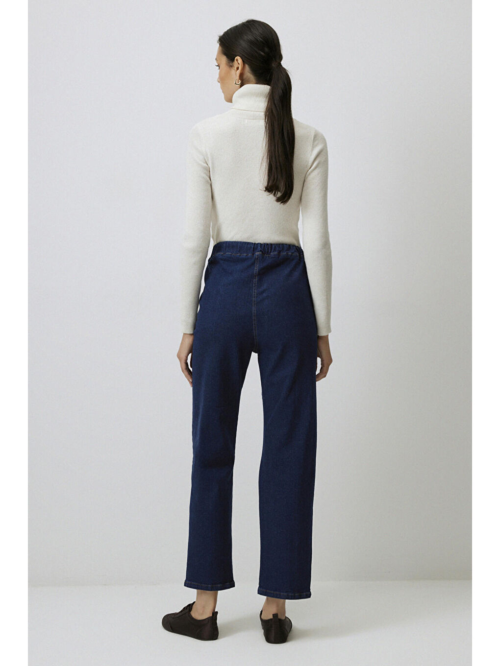 İndigo Straıght Fıt Denım Pantolon-4