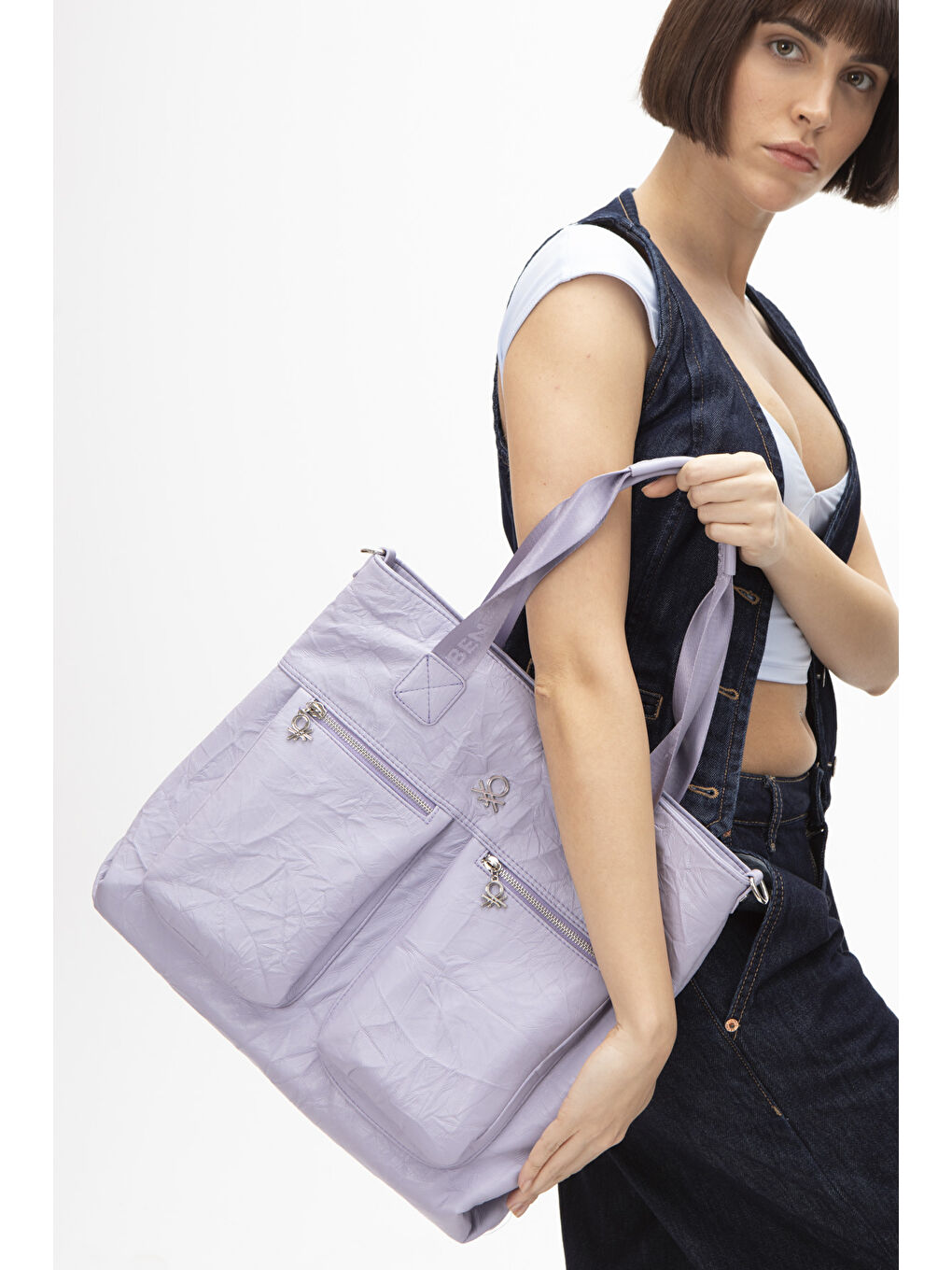 Kadin Kol Çantasi Lila BNT1472