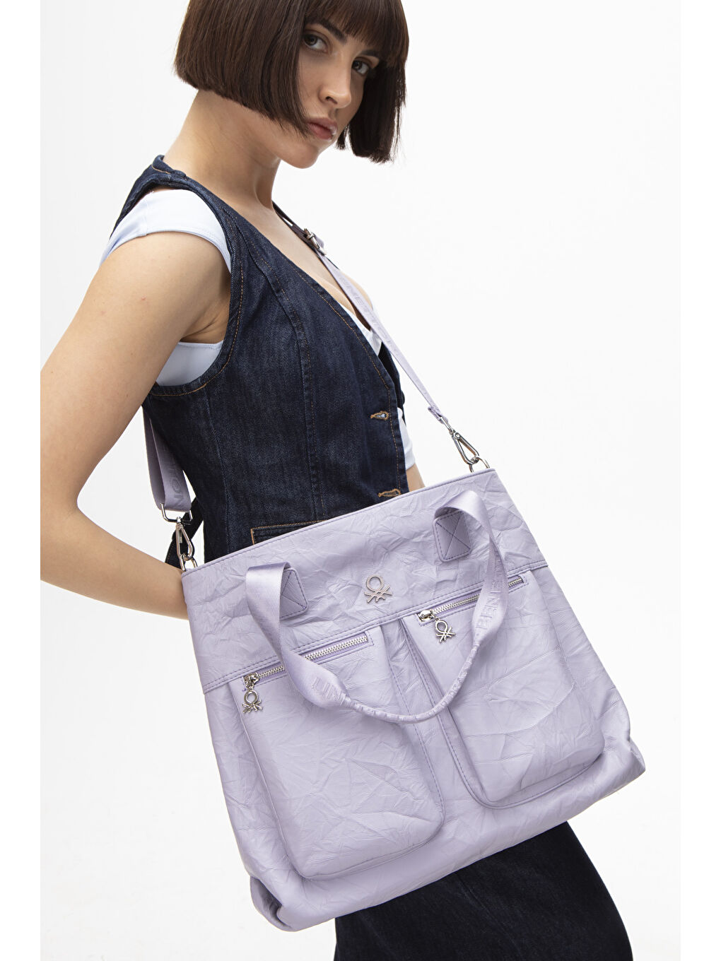Kadin Kol Çantasi Lila BNT1472-2