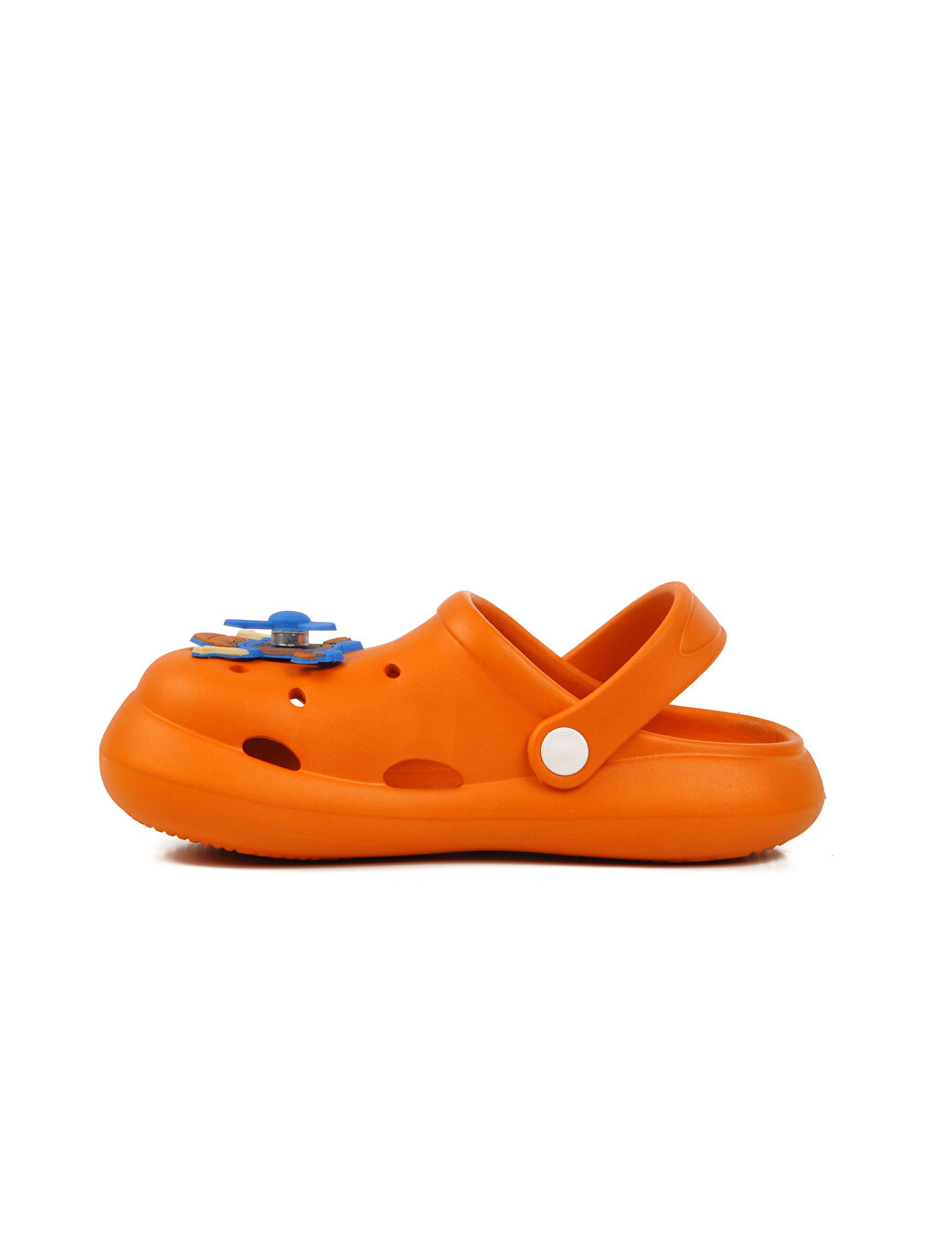 Turuncu Kız Çocuk Sabo Terlik Yumurcak-1