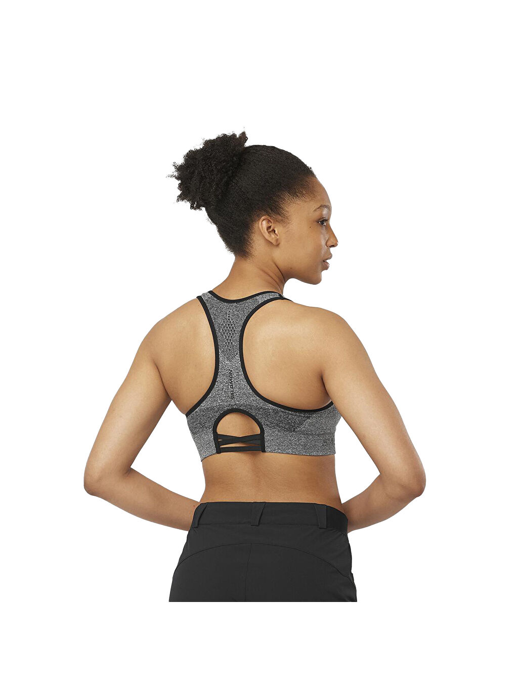 Elevate Move'on Kadın Siyah Fitness Bra-1
