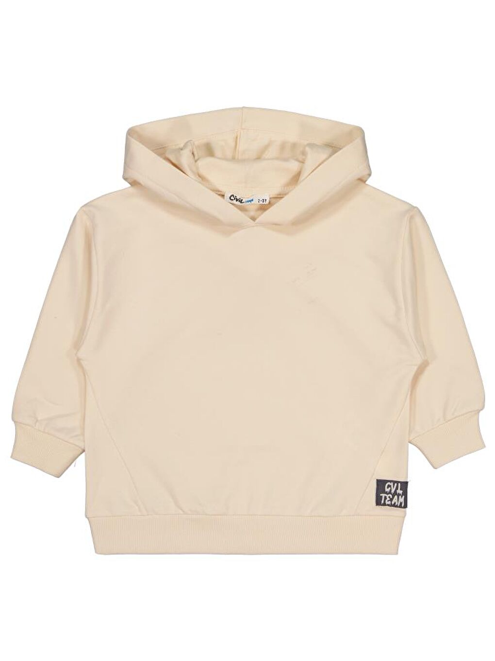 Boys Cvl Team Etiketli 2-5 Yaş Sweatshirt - Bej2-3 Yaş