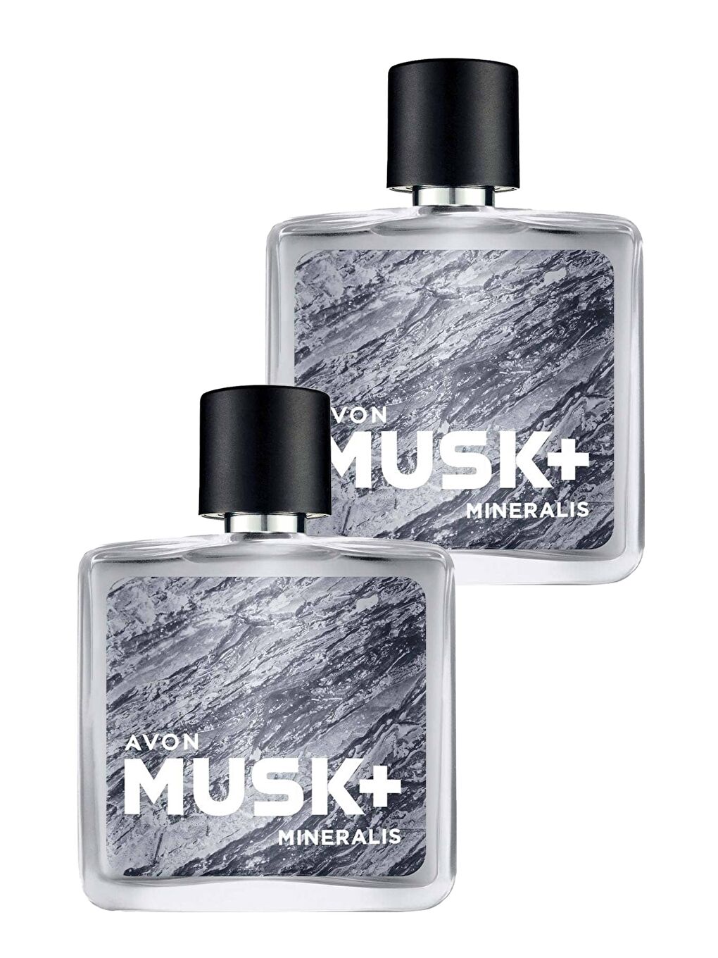 AVON Renksiz Musk+ Mineralis Erkek Parfüm Edt 75 Ml. İkili Set