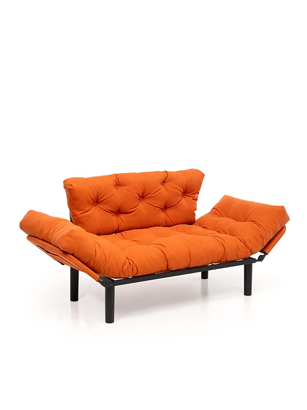 Nitta İkili Su Geçirmez Yataklı Bahçe Koltuğu - Turuncu-5