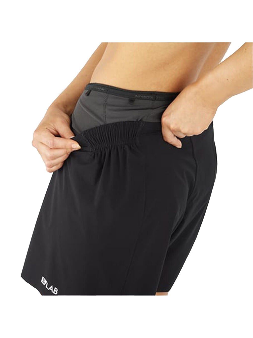 S/lab Sense Short Kadın Siyah Koşu Şortu-3