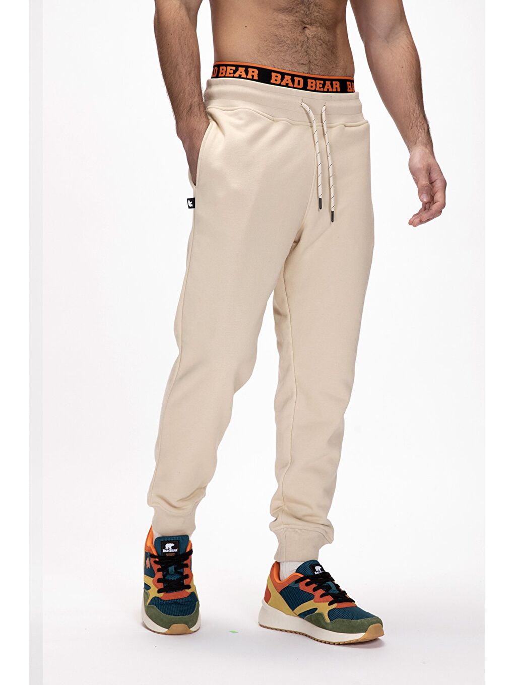 Lake Bej Erkek  Eşofman Altı-3