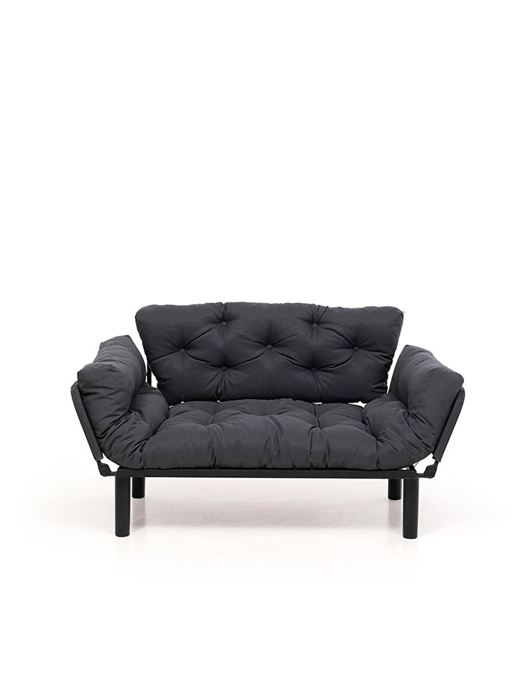 Antrasit Nitta İkili Su Geçirmez Yataklı Bahçe Koltuğu - Antasit-1