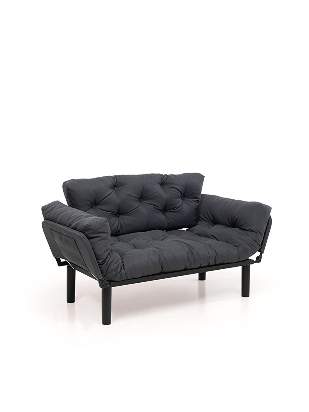 Antrasit Nitta İkili Su Geçirmez Yataklı Bahçe Koltuğu - Antasit-2