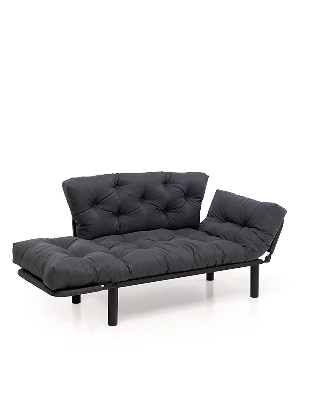 Antrasit Nitta İkili Su Geçirmez Yataklı Bahçe Koltuğu - Antasit-3