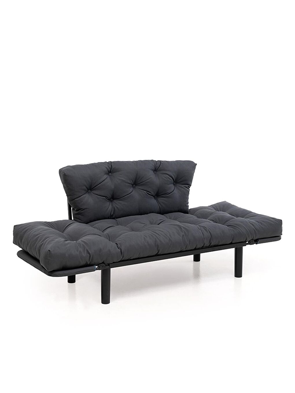 Antrasit Nitta İkili Su Geçirmez Yataklı Bahçe Koltuğu - Antasit-6