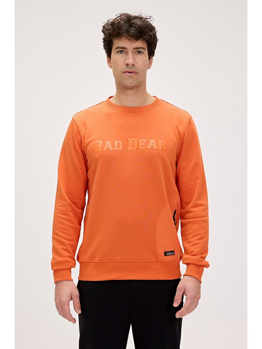 Bad Bear Turuncu Marlow Turuncu Erkek Sweatshirt