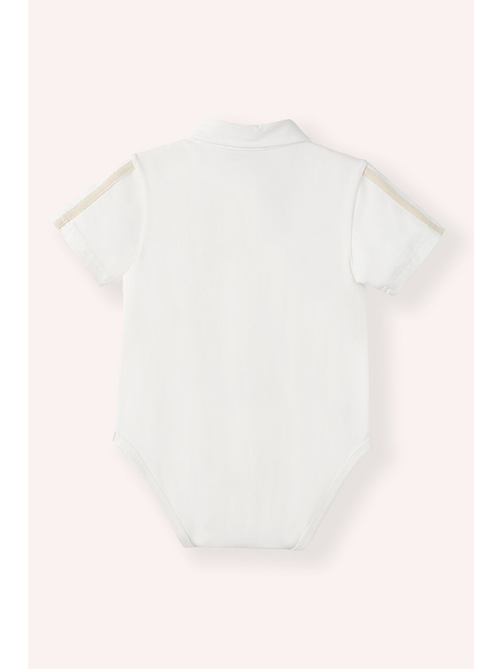 Erkek Çocuk Örme Gömlek Ekru-2