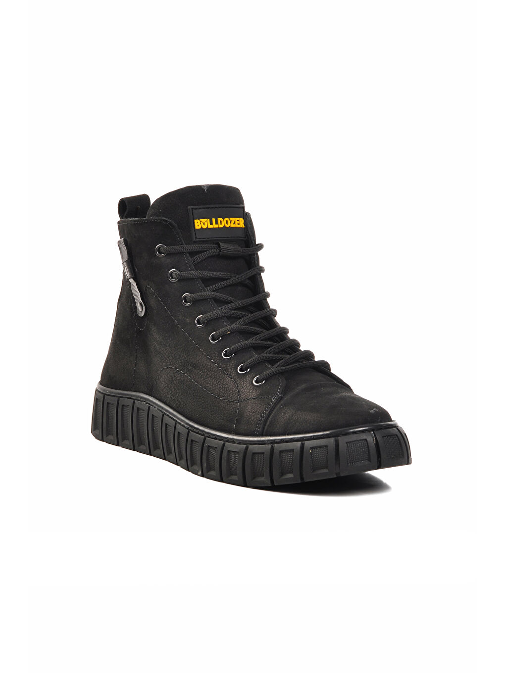 Siyah Nubuk Hakiki Deri Erkek Bot 250212 M-2