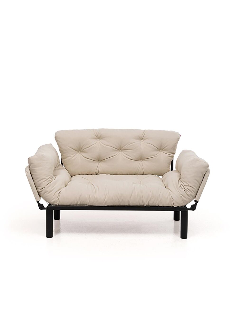 Nitta İkili Su Geçirmez Yataklı Bahçe Koltuğu - Bej-1